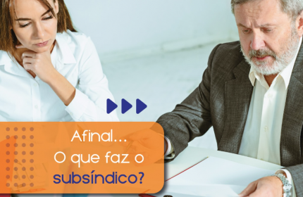 O que faz o subsíndico?
