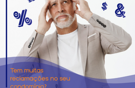 Reclamações no seu condomínio?